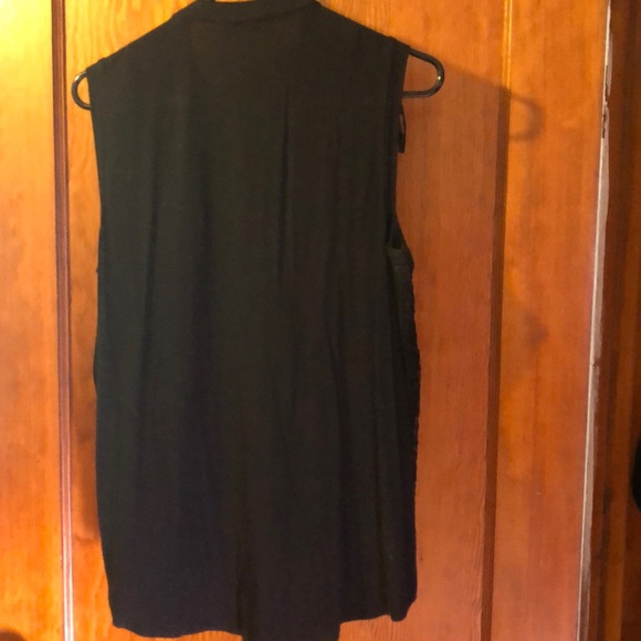 Calvin Klein sleeveless tank top with black lace - Picture 4 of 6